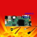 H.265 9CHx5MP NVR Network DVR Digital Video Recorder Board IP Camera Max 12T Face Human Detection OVNIF XMEYE 1 SATA P2P.