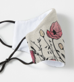 Gaming with Adjustable Ear Loop and Digital Print Face mask Graphics Print Anime mask and flower stylish fashion mask. 