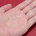 10PCS/Lot 20g CZ Crystal Nose Piercing Set Acrylic Plastic Nose Studs Rings Retainer Bone L Shape Nose Piercing Jewelry. 