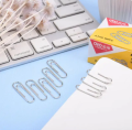 50/100/150pcs Metal Classic Paper Clips Portable Mini Paperclip Bookmark Planner Marking Clip School Office Stationery.