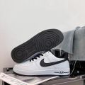Pure OriginalAir Force 1 Low White and Black Panda Low-Top Sneakers Easy Wear Couple Shoes Unisex Shoes. 