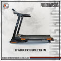 Sport House-KL 901S Foldable Motorized Treadmill  -Black. 