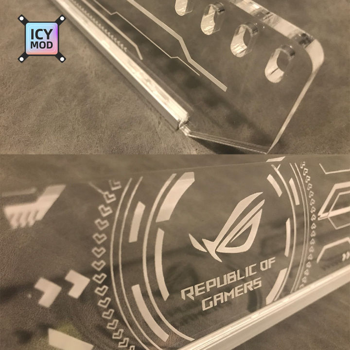 RGB%20GPU%20Holder%20Customize%20ARGB%20Horizontal%20Graphic%20Cards%20Bracket%20Video%20Card%20Support%205V3Pin%20Customize%20AURA%20SYNC%2012V%20Water%20Cooler%20-%20Image%204