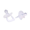 Exclusive Cherry Shaped Silicone Pacifier - For Baby, Transparent. 
