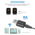 USB Bluetooth 5.0 Transmitter Receiver for TV, Home Theatre and Car 2 in 1. 