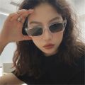 2023 New Fashion Summer Vintage Small Square Frame Sunglasses For Women Retro Punk Rectangle Sun Glasses Eyewear Shades UV400. 