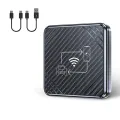 2 in 1 Wireless Carplay Android Adapter Car Adapter Wireless Adapter Seamlessly Convert Wired Android Auto to Wireless Durable Easy to Use. 