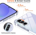 Back cover For Samsung Galaxy A57 5G Transparent Shockproof phone Case back cover.