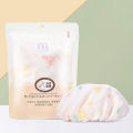 Marianne's double-layered padded shower cap is elastic and comfortable, and it shrinks freely, with an inner layer for dry hair, and an outer layer of waterproof shower cover, which is portable.