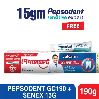 Pepsodent%20Toothpaste%20Germi-Check%20190g%20(Free%20Pepsodent%20Sensitive%20Expert)%20-%20Image%203
