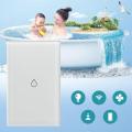 Smart Wifi Water Heater Switch Boiler Switches Alexa Google Home Voice US standard Touch Panel Timer Outdoor App Cont.