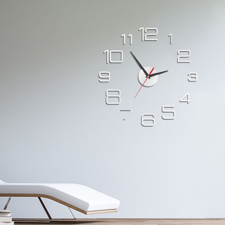 Art%20Decal%20Wall%20Sticker%20Creative%20Nordic%20Wall%20Clock%20Fashion%20Needle%20Livingroom%20Decorative%20Clock%20Simple%20Home%20Acrylic%20Wall%20Clock%20DIY%20Stereo%20Silent%20Digital%20Clock%20-%20Image%204