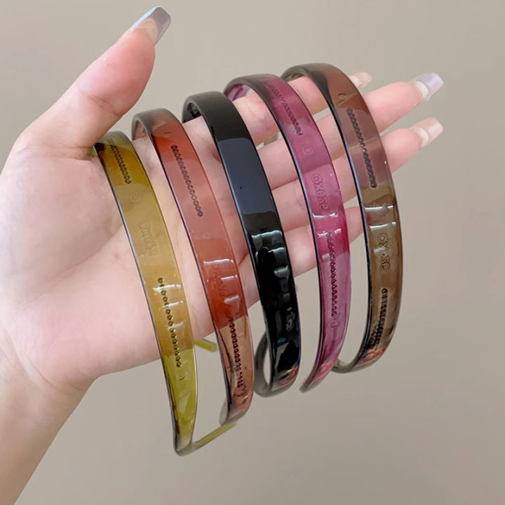 1PC%20New%20Trendy%20Sunglasses%20Frame%20Shape%20Acrylic%20Hairbands%20For%20Women%20Toothed%20Headband%20Anti-slip%20Hair%20Hoop%20Fashion%20Hair%20Accessories%20Mzea%20-%20Image%202