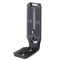 DSLR Camera L Bracket Vertical Horizontal Switching Tripod Quick Release Plate for Canon Nikon Sony Osmo Ronin Zhiyun.