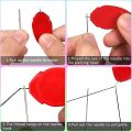 25 Pcs Needle Threader for Needles Small Eye Needle Threader. 