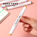 PP Barrel Boxed Double-Headed Oily Marker Pen Children Art Drawing Graffiti Marker Pen 60 Color 80 Color Suit.