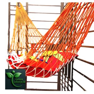 Premium Handmade Hammock – 7ft Large Swing Dolna for Adults (80kg+) | Home, Garden & Travel