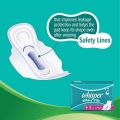 Whisper Maxi fit Wings Sanitary Pads for Women, Large, 15 Napkins. 