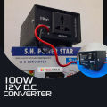 12V Dc To 220V Ac Converter Inverter 100 Watt - Reliable Power Conversion Solution For Home Or Office. 