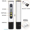 TDS Meter 3 in 1 EC TDS and Temperature Test Pen , EC Meter & Temperature Meter with ± 2% Accuracy Ideal Water Test Meter.