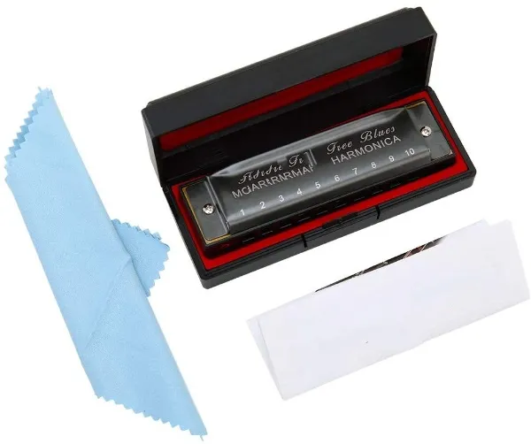 top%20Harmonica%20Diatonic%20Blues%20Harmonica%20Key%20of%20C%2010%20Holes%2020%20Tones%20Blues%20Harp%20Mouth%20Organ%20Harmonica%20For%20Adults%20Beginners%20Professionals%20and%20Students%20Bright%20black%20-%20Image%203