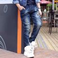 IENENS Kids Boys Jeans Classic Cowboy Pants Children Denim Clothing Bottoms Baby Boy Casual Trousers 4 5 6 7 8 9 10 11 Years.