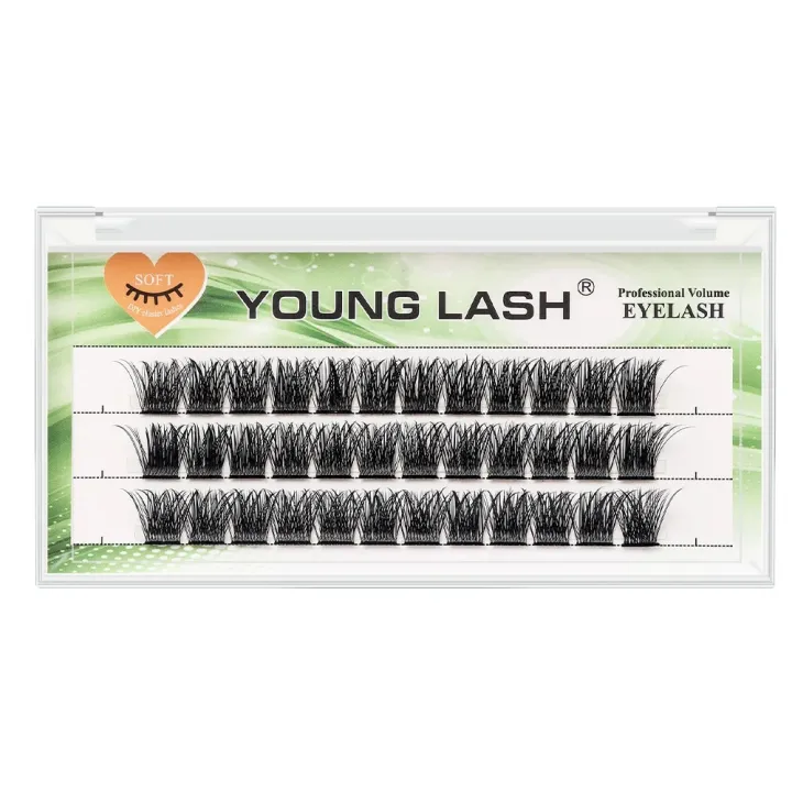 YOUNG%20LASH%20DIY%20Eyelashes%20Cluster%20Lashes%20Extensions%20C%20D%20Curl%20Premade%20Volume%20Fans%20Russian%20Eyelashes%20Makeup%20-%20Image%206