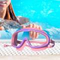 Kids Swim Goggles Swimming Glasses for Swimming Pool Snorkeling Diving Pink. 