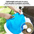 Collapsible Water Bag 10L Silicone Folding Water Bag for Camping. 