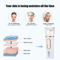 Mist Sprayer Handheld Nano Beauty Instrument Mini Hydrating Humidifier Skin Care LED Display Portable Facial Steamer Nebulizer. 