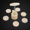 Chinese Flowers Pattern Mooncake Mold Set Fondant Candy Pineapple Cake Mold.