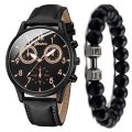 Ready Stock~Geneva Men Watch Business Men's Watch Fashion Wrist Watch For Men Casual Leather Watch Quartz Watch. 
