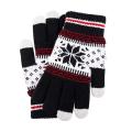 Full Finger Gloves Air Permeability Snowflake Pattern Gloves. 