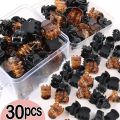 10/20/30PCS Mini Hair Claw Clips for Women Small Black Brown Transparent Plastic Hairpins Claws Kids Hair Styling Accessories. 