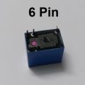 DC-6v SPDT Power Relay 1A 6Pin P C B Mount. 