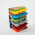 Organic Cotton Five Finger Short Socks Bright Color Stripe Street Fashion Young Casual Harajuku Happy Funny Socks With Toes.