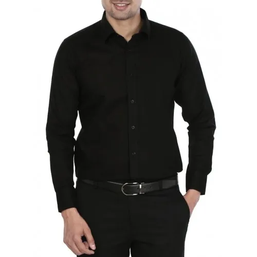 Black%20Cotton%20Formal%20Shirt%20For%20Men%20-%20Image%203