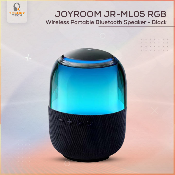 JOYROOM JR-ML05 RGB Wireless Portable Bluetooth Speaker - Black | Daraz ...