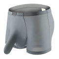 Mens Underwear Boxers Shorts Soft Breathable Underpants Boxers Elephant Nasal Panties Solid Color BHD2.