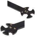 6-IN-1 Multifunctional Wrench Home Car Mechanical Model Repair Hand Tool Spanner for 3/4/5/5.5/7/8mm Nuts Handy multi-turnbuckle tool.