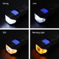 WEST BIKING 3 in 1 Bike Light 1500mAh Bike Horn Bicycle Lamp Odometer Headlight. 