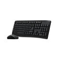 Rapoo X1800Pro 2.4GHz Wireless Keyboard and Mouse Combo 1000 DPI optical mouse Up to 12 months battery life. 