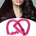 Sleeping Heatless Curling Rod Headband Hair Curler Soft Headband Curly Waves Curls Girl. 