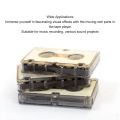 Blank Metal Reel Cassette Tape Compact Attractive 4 Reels DIY Reel To Reel Cassette for Music Recording. 