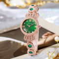 Luxury Fashion Stainless Steel Imported Wuartz Movement Ladies Wristwatch For Women.