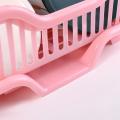 Storage Rack Plastic Utensils Drainer Rack Durable Convenient Dish Drying Rack Square Storage Basket Storage. 
