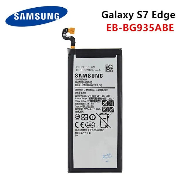 Mobile battery for Samsung Galaxy S7 EDGE Replacement  Battery