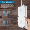 Double-Sided Hooks Strongly Self-Adhesive Heavy Duty Wall Hook Multi-Purpose Reusable Transparent Hanging Waterproof Hooks.