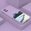 Infinix Note 8I/X683 New Mount Fuji Design Edge Pattern Silicone Full Camera Protect Case Cover. 
