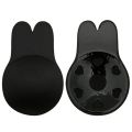 1Pair Women Push Up Bras Strapless Invisible Bra Reusable Adhesive Breast Lifting Tape Rabbit Cover Bra Pads. 